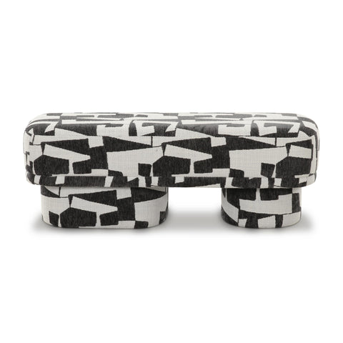 Florence Monaco 47" Performance Jacquard Bench - image 3