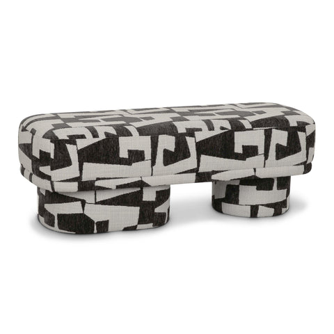Florence Monaco 47" Performance Jacquard Bench - image 4
