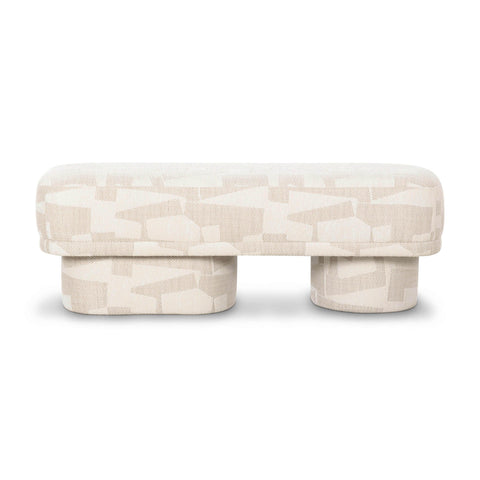 Florence Monaco 47" Performance Jacquard Bench - image 3