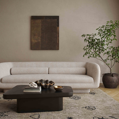 Celeste StClair 96" Cream Performance Boucle Sofa - image 2