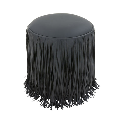 Solene Sorrento Performance Vegan Leather Ottoman - image 3