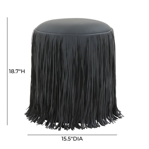 Solene Sorrento Performance Vegan Leather Ottoman - image 5