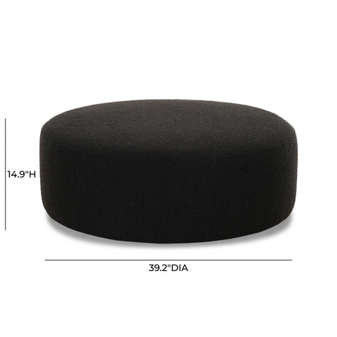 Camille Castaigne Performance Fabric Ottoman - image 3