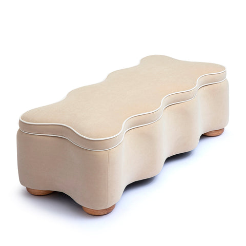Anais Verona 48.5" Performance Velvet Storage Bench - image 3