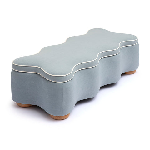 Anais Verona 48.5" Performance Velvet Storage Bench - image 3