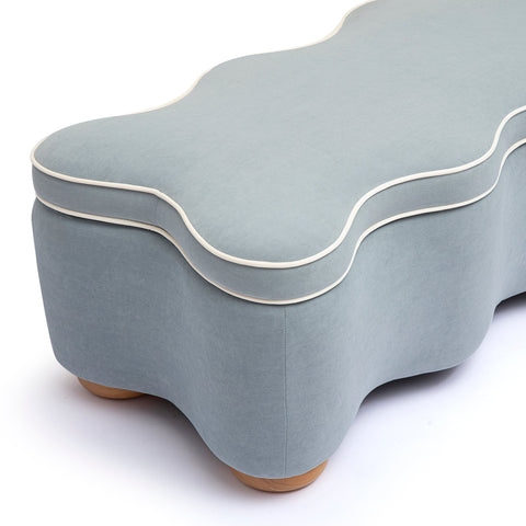 Anais Verona 48.5" Performance Velvet Storage Bench - image 4