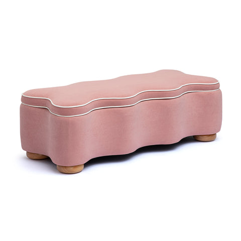 Anais Verona 48.5" Performance Velvet Storage Bench - image 1
