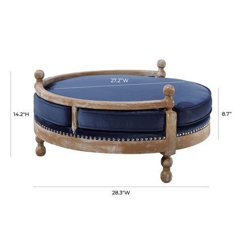 Naomi Navy Pet Bed