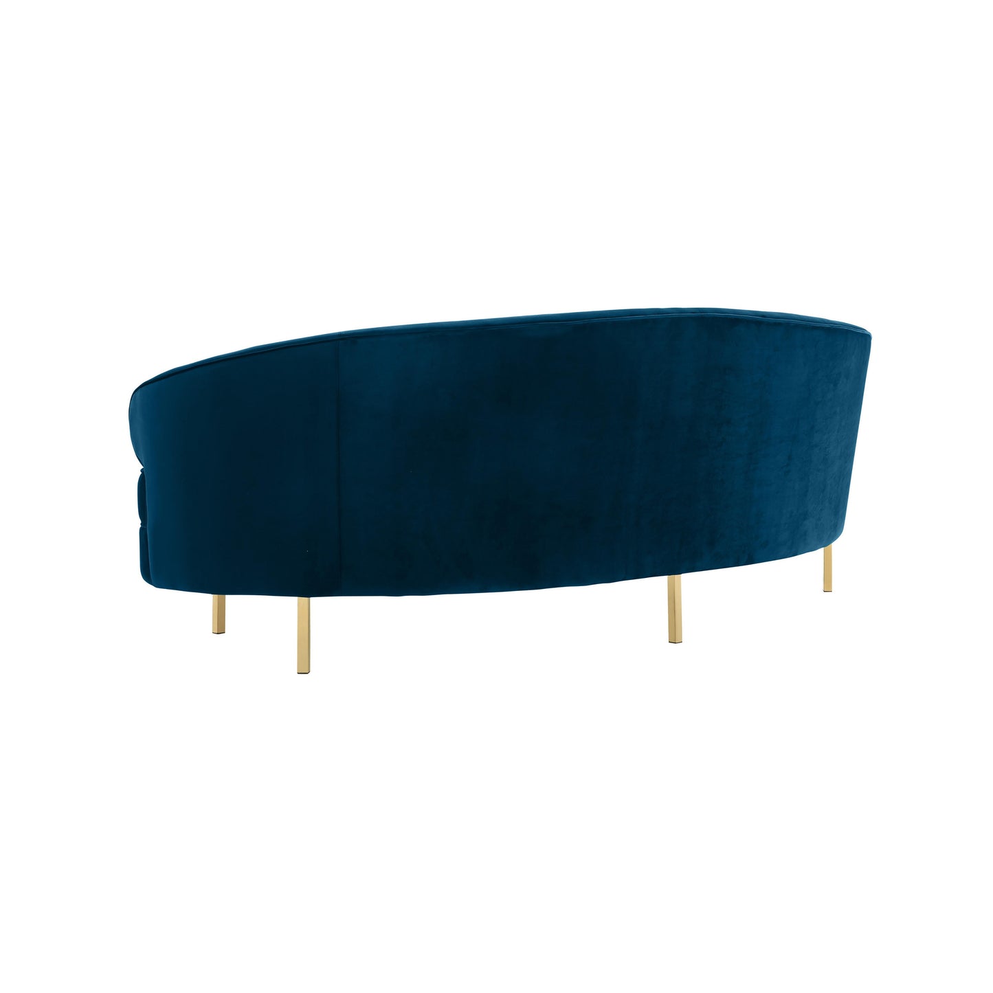 sagura navy velvet sofa