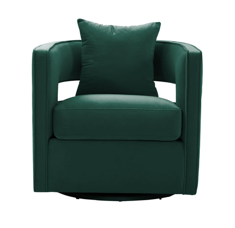 Camille Marlowe Performance Velvet Swivel Accent Chair - image 3
