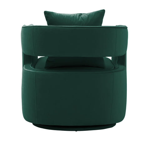 Camille Marlowe Performance Velvet Swivel Accent Chair - image 4