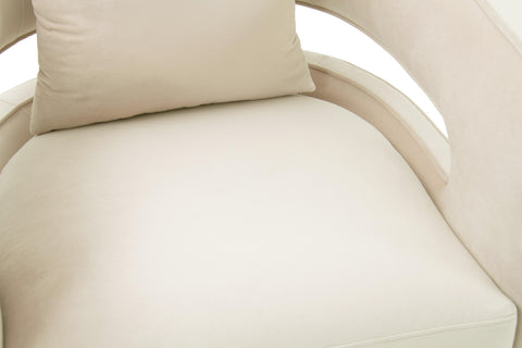 Camille Marlowe Performance Velvet Swivel Accent Chair - image 5