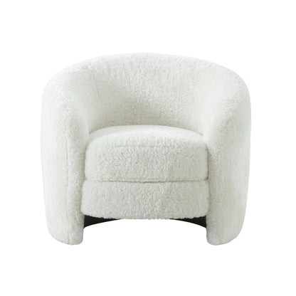 Gata Faux Shearling Armchair