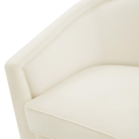 Elliana Cream Swivel Chair