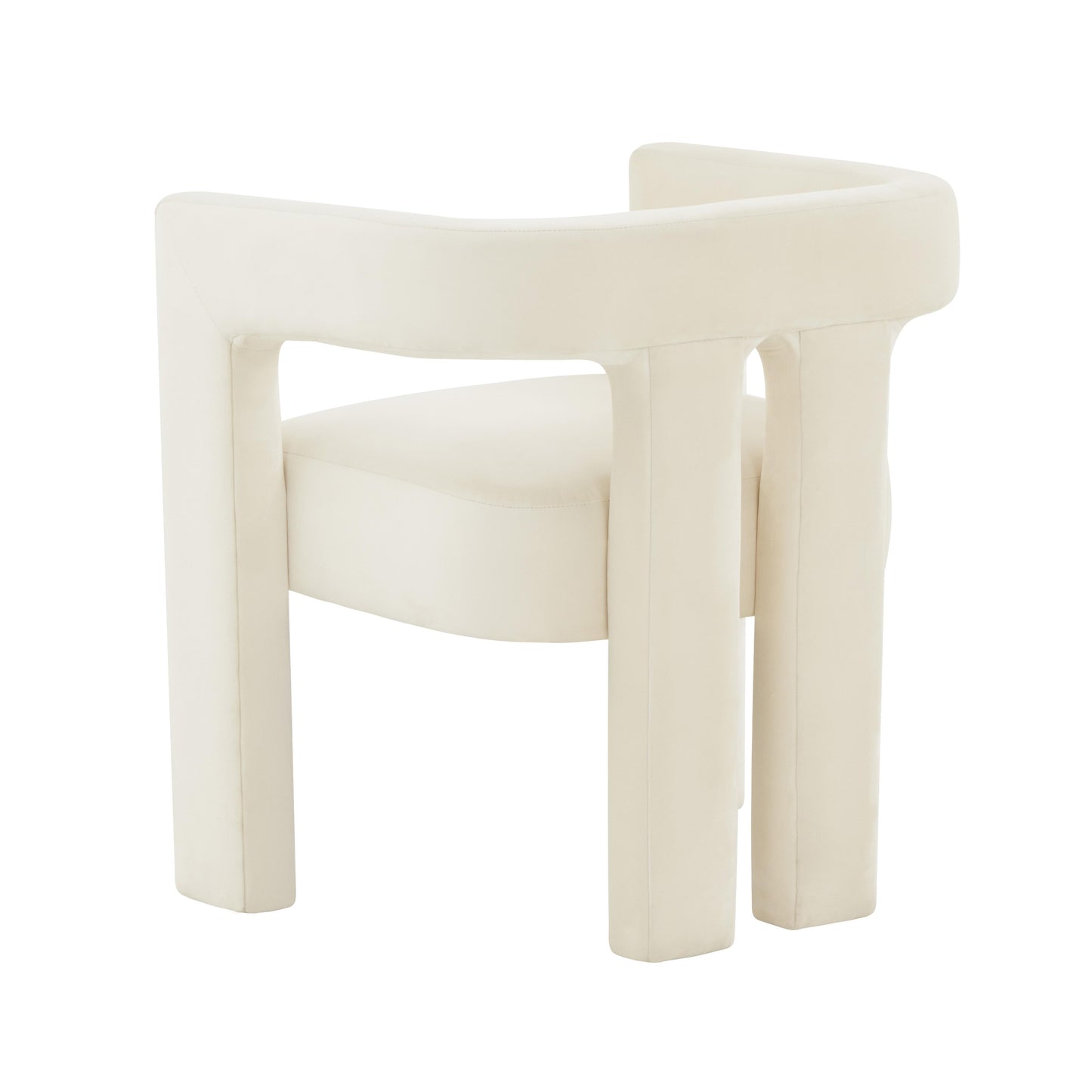 tamara cream velvet chair