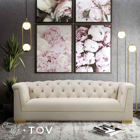 Arielle Garda 91" Performance Velvet Sofa by Inspire Me! Home Decor - image 7