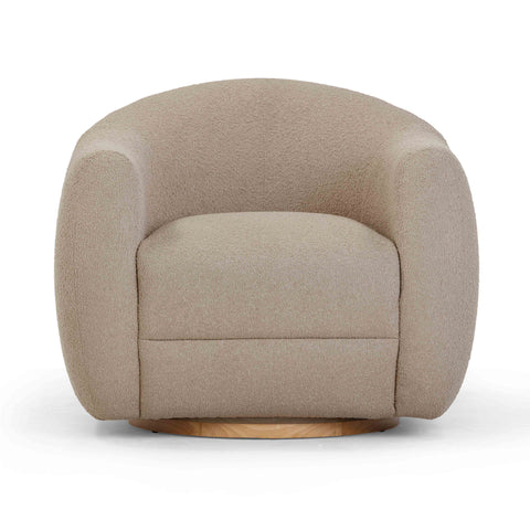 Elodie Marais Boucle Swivel Accent Chair - image 4