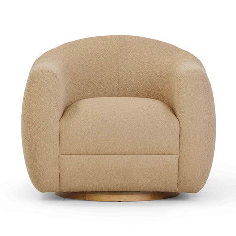 Elodie Marais Boucle Swivel Accent Chair - image 3