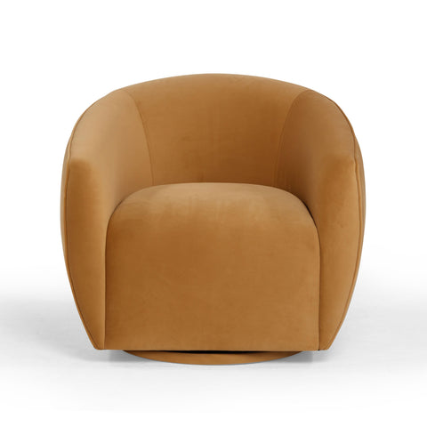 Camille Marais Performance Velvet Swivel Accent Chair - image 3