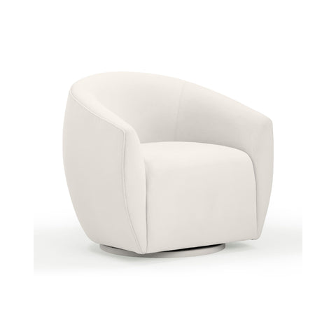 Camille Marais Performance Velvet Swivel Accent Chair - image 1