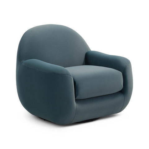 Celeste Verona Performance Velvet Swivel Accent Chair - image 1