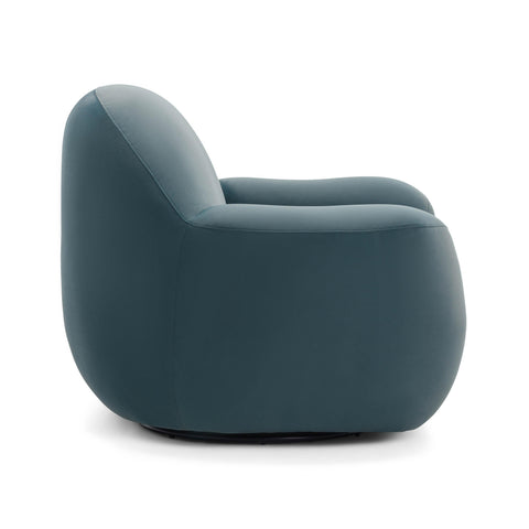 Celeste Verona Performance Velvet Swivel Accent Chair - image 4