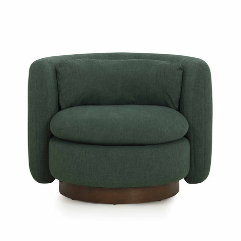 Juliette Provence Contract-Grade Chenille Swivel Accent Chair - image 3