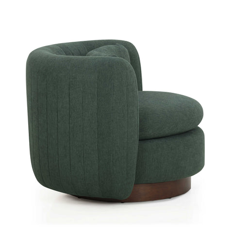 Juliette Provence Contract-Grade Chenille Swivel Accent Chair - image 4
