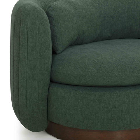 Juliette Provence Contract-Grade Chenille Swivel Accent Chair - image 6