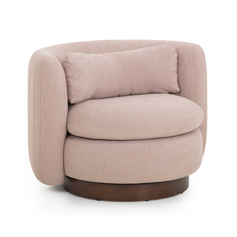 Juliette Provence Contract-Grade Chenille Swivel Accent Chair - image 1