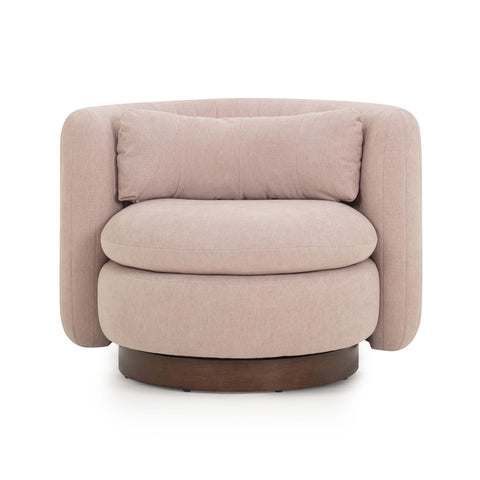 Juliette Provence Contract-Grade Chenille Swivel Accent Chair - image 3
