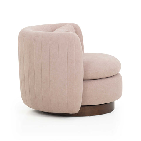 Juliette Provence Contract-Grade Chenille Swivel Accent Chair - image 4