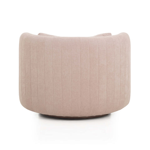 Juliette Provence Contract-Grade Chenille Swivel Accent Chair - image 5