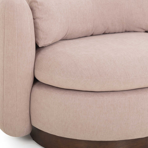 Juliette Provence Contract-Grade Chenille Swivel Accent Chair - image 6