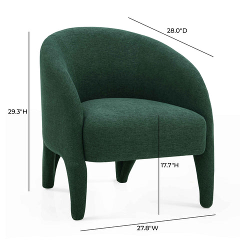 Rosalie Marlowe Contract-Grade Chenille Accent Chair - image 7