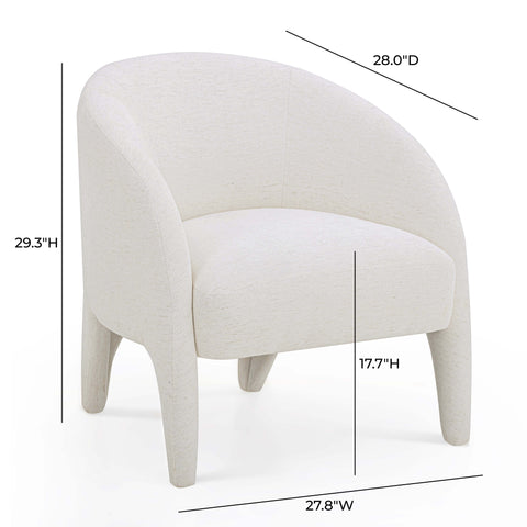 Rosalie Marlowe Contract-Grade Chenille Accent Chair - image 7