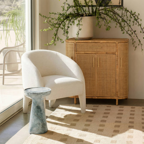 Rosalie Marlowe Contract-Grade Chenille Accent Chair - image 2