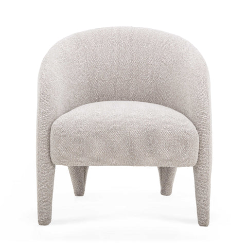 Rosalie Marlowe Warm Grey Performance Boucle Accent Chair - image 3