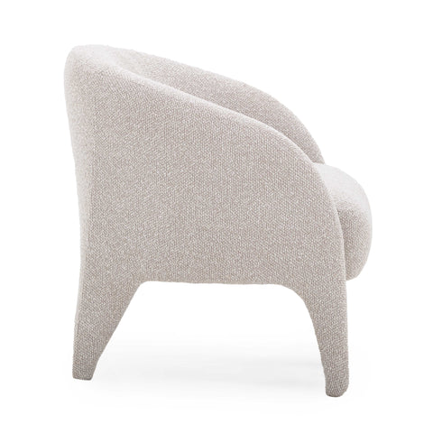 Rosalie Marlowe Warm Grey Performance Boucle Accent Chair - image 4