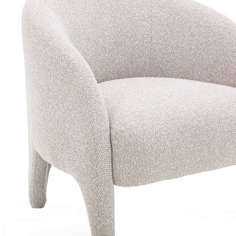 Rosalie Marlowe Warm Grey Performance Boucle Accent Chair - image 6