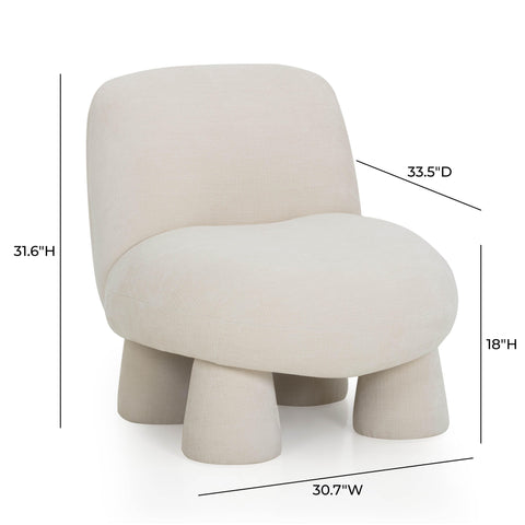 Solene StClair Upcycled Performance Chenille Accent Chair - image 6