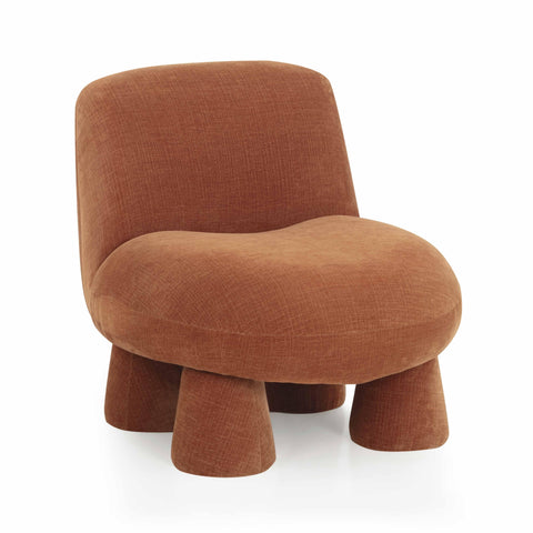Solene StClair Upcycled Performance Chenille Accent Chair - image 1