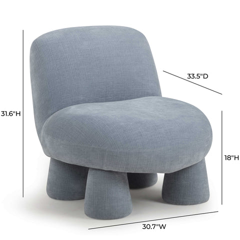 Solene StClair Upcycled Performance Chenille Accent Chair - image 6