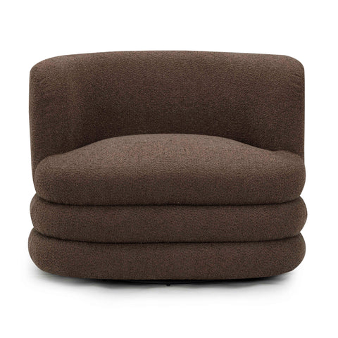 Noemie Bellamy Heavy Performance Boucle Swivel Hotel Lounge Chair - image 1
