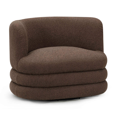 Noemie Bellamy Heavy Performance Boucle Swivel Hotel Lounge Chair - image 3