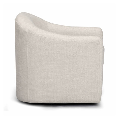 Arielle Verona Contract-Grade Basketweave Fabric Swivel Accent Chair - image 4