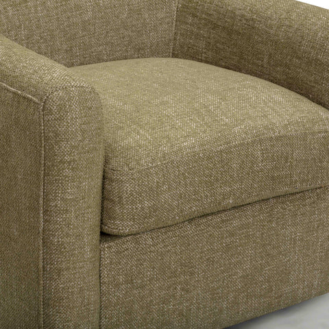 Arielle Verona Contract-Grade Basketweave Fabric Swivel Accent Chair - image 6