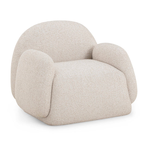Florence Navarre Contract-Grade Boucle Accent Chair - image 3