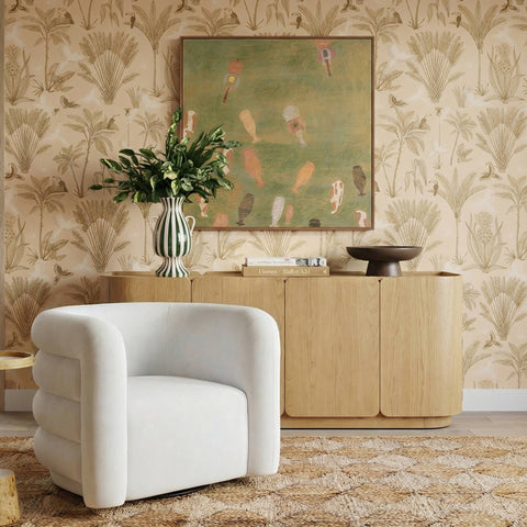 Noemie Como Performance Velvet Swivel Accent Chair - image 2