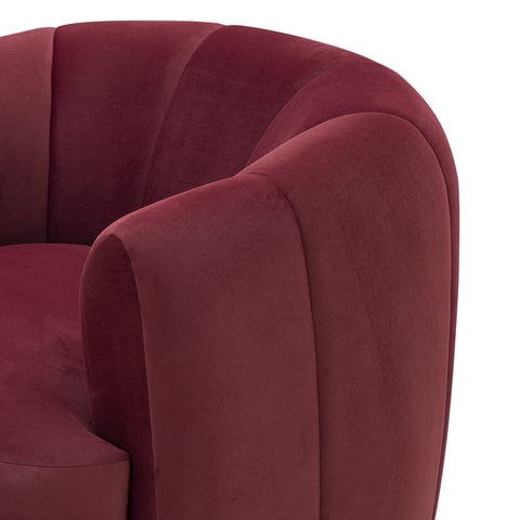 Sabine Lucerne Performance Velvet Swivel Accent Chair - image 5